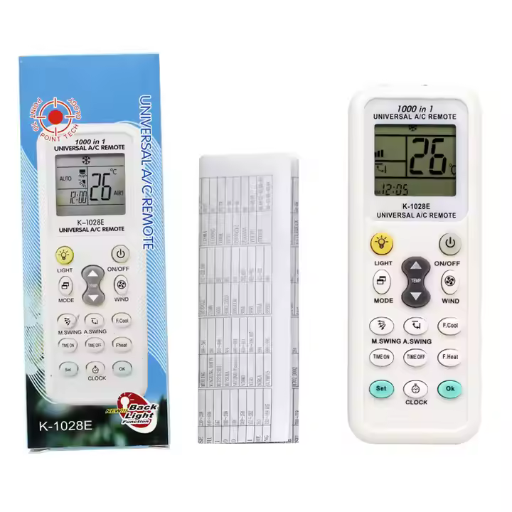 Universal AC Remote- Digital LED 1000-in-1 (Suitable for most Air Conditioner Brands)